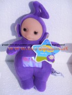 PELUCHE TELETUBBIES , PUPAZZO TELETUBBIES TINKY WINKY 26 CM CIRCA  COD. 8661