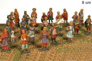  	STATUE PRESEPE ECONOMICHE ADATTO A DI REALIZZA PRESEPI DA RIVENDERE STATUINE -PER PRESEPE DI NATALE FORMATO DA 23 PERSONAGGI MESTIERI FIGURE DIVERSE CM 8-9 8033113088223