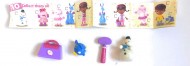 DOTTORESSA PELUCHE GIOCHI PREZIOSI !! DOC COLLECTION : BUSTINA CON 1 PERSONAGGIO E 1 STRUMENTO ! PUPAZZO DI NEVE NEVINO + SQUITTINO CON ACCESSORI COD. 90121  ALCUNE PARTI SONO GLITTERATE 