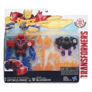 Transformers Rid Minicon Battle Packs Optimus Prime vs. Bludgeon B4713- B4714 di Hasbro