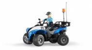  Quad Polizia con Poliziotta e accessori 63010 Bruder	