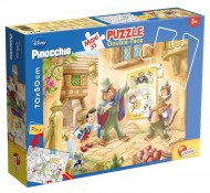  Pinocchio Puzzle Doppia Faccia Supermaxi, 35 Pezzi di Lisciani Giochi 48182 double-face