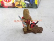 !!! DEVI FINIRE LA COLLEZIONE GIOCATTOLI MINIOMINI !!!! PERSONAGGIO OMINI O - MINI PERSONAGGIO IL CAVAGLIERE D'ORO  ,GIOCATTOLO COMPATIBILE CON LEGO COD 404010