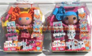 NUOVISSIME LALALOOPSY SILLY HAIR OFFERTA SERIE COMPLETA 2 PEZZI FORMATA DA MITTENS FLUFF'N' STUFF E BEA SPELLS-A-LOT COD GPZ 12183