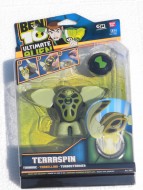 NEW !!!!NUOVISSIMI BEN TEN , BEN 10 ULTIMATE ALIEN PERSONAGGIO GIOCATTOLO VORTICE , TERRASPIN  CON FUNZIONE SPECIALE COD 37631 ALTEZZA 10 CM 