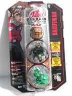 BAKUGAN!!!!NOVITA' BAKUTRIAD CON BLISTER 3 PEZZI POCHI PEZZI COD 12507 