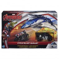 MOTO E JET DI CAPITAN AMERICA AVENGERS AGE OF ULTRON PLAYSET CYCLE BLAST QUINJET B0425EU40 AGE OF ULTRON CYCLE BLAST QUINJET VEHICLE