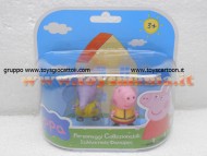 PEPPA PIG BLISTER 3° SERIE MODELLO FORMATO DA PEPPA PIG ED EMILY ELEFANTE CCP 02821