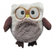 Warmies peluche termico hooty gufo bianco 