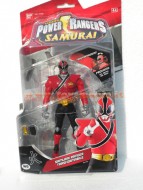 !!!!!POWER RANGERS!!!!!NOVITA' DELLA GIG POWER RANGERS SAMURAI , SAMURAI RANGERS TRASFORMABILI PERSONAGGIO Jayden Shiba Red samurai Ranger DELL FUOCO COD 31520 