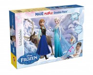 Lisciani Giochi  - FROZEN puzzle Doppia Faccia -  puzzle in un lato e colorabile nell'altro lato - Supermaxi, 108 Pezzi 46904 di Lisciani