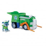 Nickelodeon, Paw Patrol - Personaggio con veicolo - Rocky e il suo camion della spazzatura