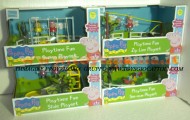 peppa pig offerta serie completa 4 pezzi -Peppa Pig's Fun Play Set, altalena Peppa Pig & George Figures ,IL DONDOLO  IL PARCO DIVERTIMENTO  IL PARCO GIOCHI, LA FUNE GIOCATTOLO PEPPA PIG, IL PARCO GIOCHI CON CHIVOLO 
