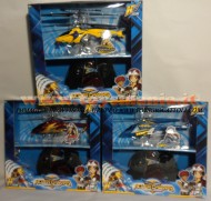 ELICOTTERI HOVER CHAMPS - ELICOTTERO 3 CANALI 22 CM OFFERTA SERIE  FORMATA DA 3 MODELLI Hover Champs  YW85852  A-FLY PERSONAGGIO MATTHEW , Hover Champs SKY-WING JAMES  , Hover Champs  YW85852  TORNADO COD CCP 80851