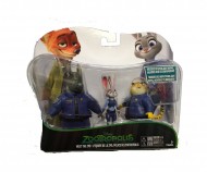  Zootropolis, Pack Polizia con 3 Personaggi di Tomy L70052 