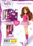 VIOLETTA OFFERTA BLISTER CON BAMBOLA FASHION DOLL  E DIARIO MAKE-UP NCR18237