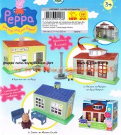 STAZIONE DEI POMPIERI DI PEPPA PIG CON PEPPA POMPIERE  DI PEPPAPIG CON 1 PERSONAGGIO NELLA CONFEZIONE COD CCP 03827