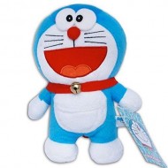 Doraemon Gigante - 40 cm con bocca aperta - Pupazzo originale peluche