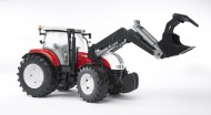 !!!! BRUDER NOVITA' 2012!!! Bruder Trattore Steyr CVT 6230 con benna [cod 03091 ]scala 1/16