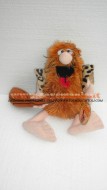 peluche del personaggio Captain Caveman originale cm 20 circa 