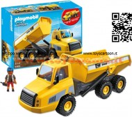 PLAYMOBIL 5468 AUTOCARRO CON CASSONE RIBALTABILE City Action - Industrial Dump Truck - 5468 