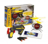 Hovertech Target Fx - Drone volante con pistola e 3 dardi- Giochi Preziosi GPZ14830