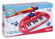 Bontempi MK 1830.2 - Tastiera Elettronica Da Tavolo A 18 Tasti Con Microfono 