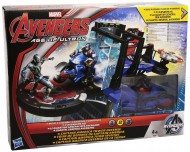 Avengers - Miniverse Playset Capitan America difesa della torre B1402 di Hasbro