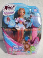 WINX  FLORA ODYSEA EXPLORER . LE WINX SI TRASFORMANI IN SIRENE : LA CONFEZIONE CONTIENE 1 CREMA GLITTERATA E 1 CODA DA SIRENA  ! GIOCHI PREZIOSI CCP13134