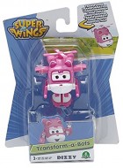 Super Wings -SUPER WINGS   Dizzy Aereo Robot Trasformabile, 5 Cm GIOCATTOLO ORIGINALE GIOCHI PREZIOSI TOYS