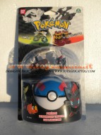 !!!!NOVITA' !!!!GIOCHI PREZIOSI POKEMON PERSONAGGIO TROTTOLA CON POKEBALL LANCIATORE PERSONAGGIO ZORUA E GREAT BALL COD 85986