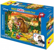  Puzzle Df Supermaxi 108 Re Leone di Lisciani 31801 double-face