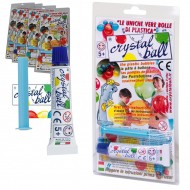 Nuove crystall Ball - Le uniche, vere bolle di plastica , 4 CONFEZIONI con 4 colori differenti