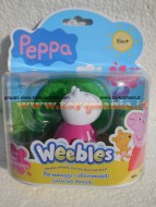 NOVITA' PEPPA PIG WEEBLES ! SUZY PECORA  SEMPRE IN PIEDI DI GIOCHI PREZIOSI CON BASE AGGANCIABILE PER 18 M+ COD. 05110 