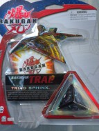 NUOVA SERIE BAKUGAN TRAPPOLE TRIAD SPHINX  A FORMA DI PIRAMIDE NERA 11916