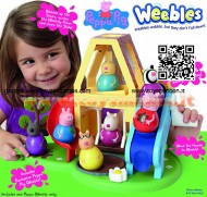 Peppa Pig  casa Weebles  e Peppa Pig Weebles cod 05120 di Giochi Preziosi 