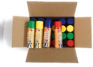 VENDITA ALL'INGROSSO BOMBOLETTE STELLE FILANTI ,OFFERTA SCATOLA 24 PEZZI 83 ML