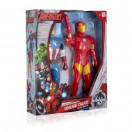  IMC Toys 390133AV1 - Gioco Avengers Walkie Talkie Figure Iron Man e Capitan America 