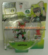 !!! NOVITA' !!! BEN TEN OMNIVERSE , BEN 10, 10 CM , JURYRIGG, JURY RIGG , CCP 36023