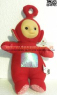 TELETUBBIES PELUCHE , TELETABBIES PELUCHE PUPAZZO , TABBY ,PERSONAGGIO PO ,CM 28 CIRCA COD 8660 ETA' + 36 MESI