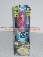 Robo fish led con luce , pesce rosa 02292