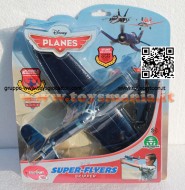 PLANES DISNEY MODELLO AEREO SUPER FLYERS SKIPPER CON LANCIATORE COD 15121