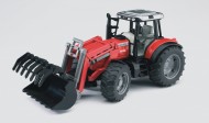 Bruder Trattore Massey Ferguson 7480 con benna	scala 1/16	[ cod 02042 ]