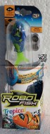  	ROBO FISH TROPICAL , ROBOFISH TROPICAL CON COLORI TROPICALI SIMULA IL MOVIMENTO DI UN PESCE VERO MODELLO SQUALO BLU COD NCR 02239 