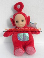 PELUCHE DI TELETUBBIES , PO ROSSO , CIRCA 22 CM cod. 86649