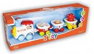  Baby Funny Train Locomotore elettrico+ 3vagoni Eff.sonori BBT0631 di Bontempi