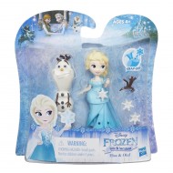 Frozen Lilltle Kingdom - mini Bambolina di Elsa e Olaf di Hasbro B5186-B5185