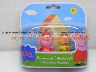 PEPPA PIG BLISTER 3° SERIE MODELLO FORMATO DA PEPPA PIG E PEDRO PONY  CCP 02821