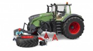 Bruder 04041 - Trattore Fendt 1050 Vario con attrezzatura meccanici e officina 