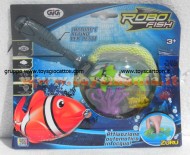 !!! GIG !!! ROBOT FISH DELUX (1 ROBOT FISH + RETINO + 2 CORALLI) COD NCR 02190